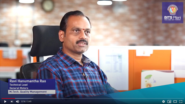 Ravi Hanumantha Rao - Technical Lead, GM Motors