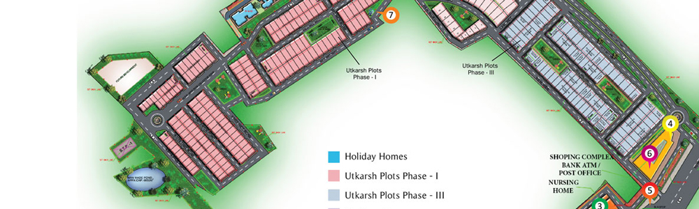 Holiday Homes Site Layout
